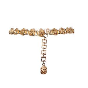Gianni Versace Gold colored chain theatre belt